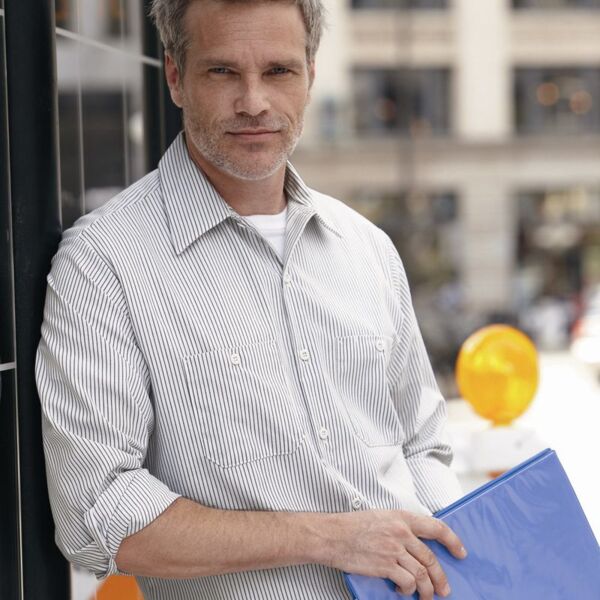 Men's Premium Long Sleeve Work Shirt Thumbnail