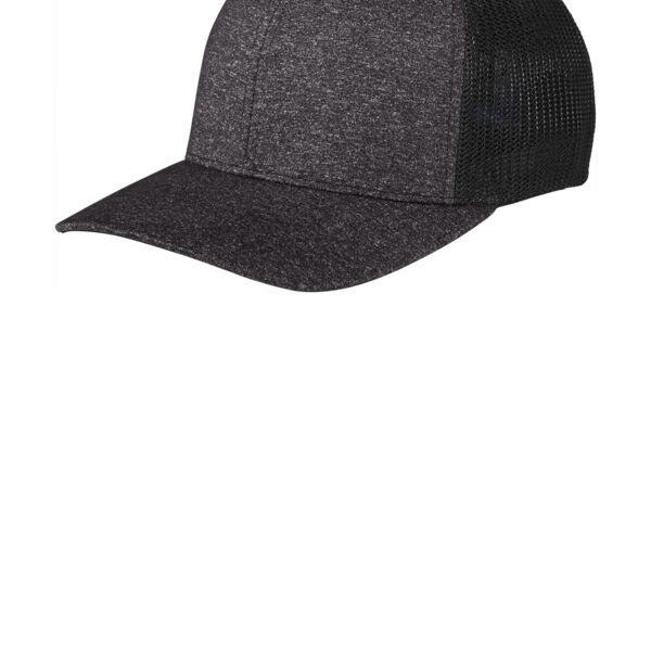 Flexfit ® Melange Mesh Back Trucker Cap Thumbnail