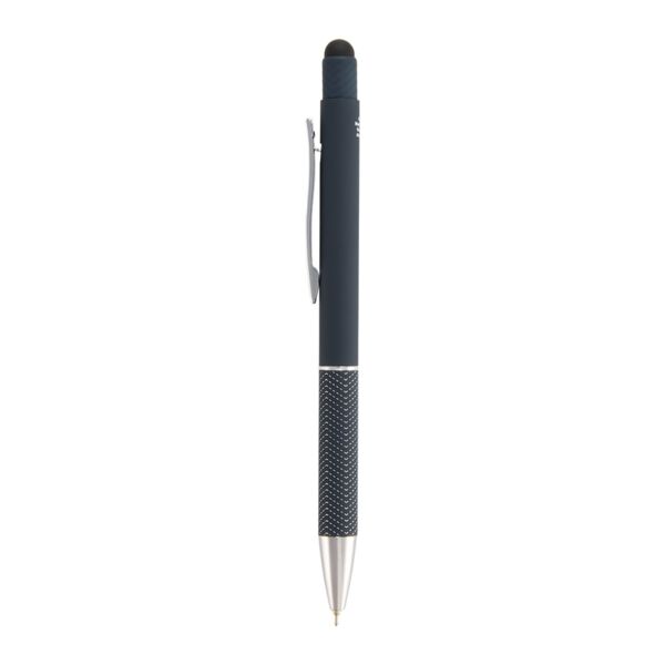 Nadine Soft Touch Recycled Gel Pen with Stylus Thumbnail